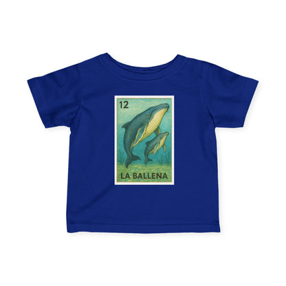 Whale Lotería infant cotton t-shirt image 12