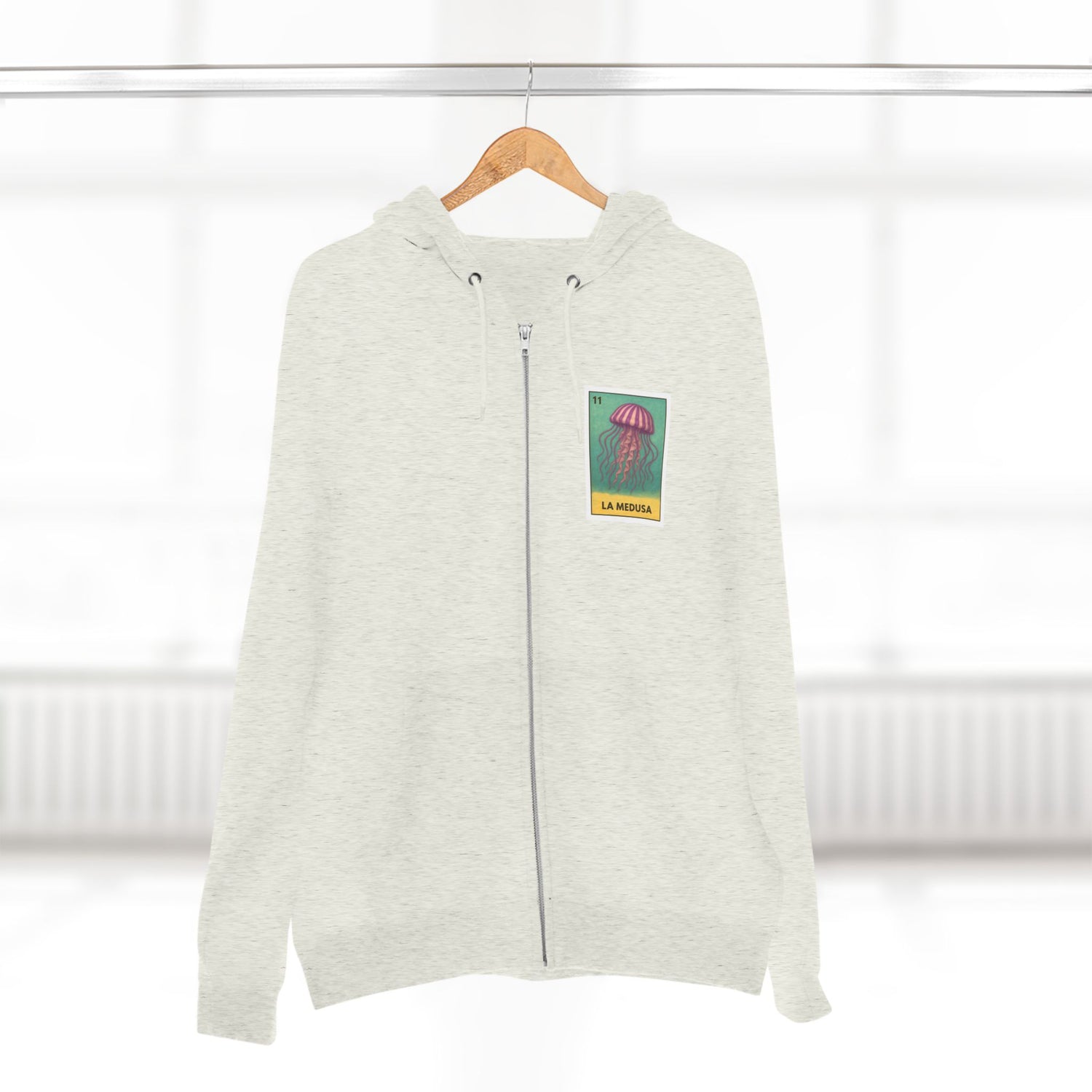 Sea Jelly Lotería Zip Hoodie