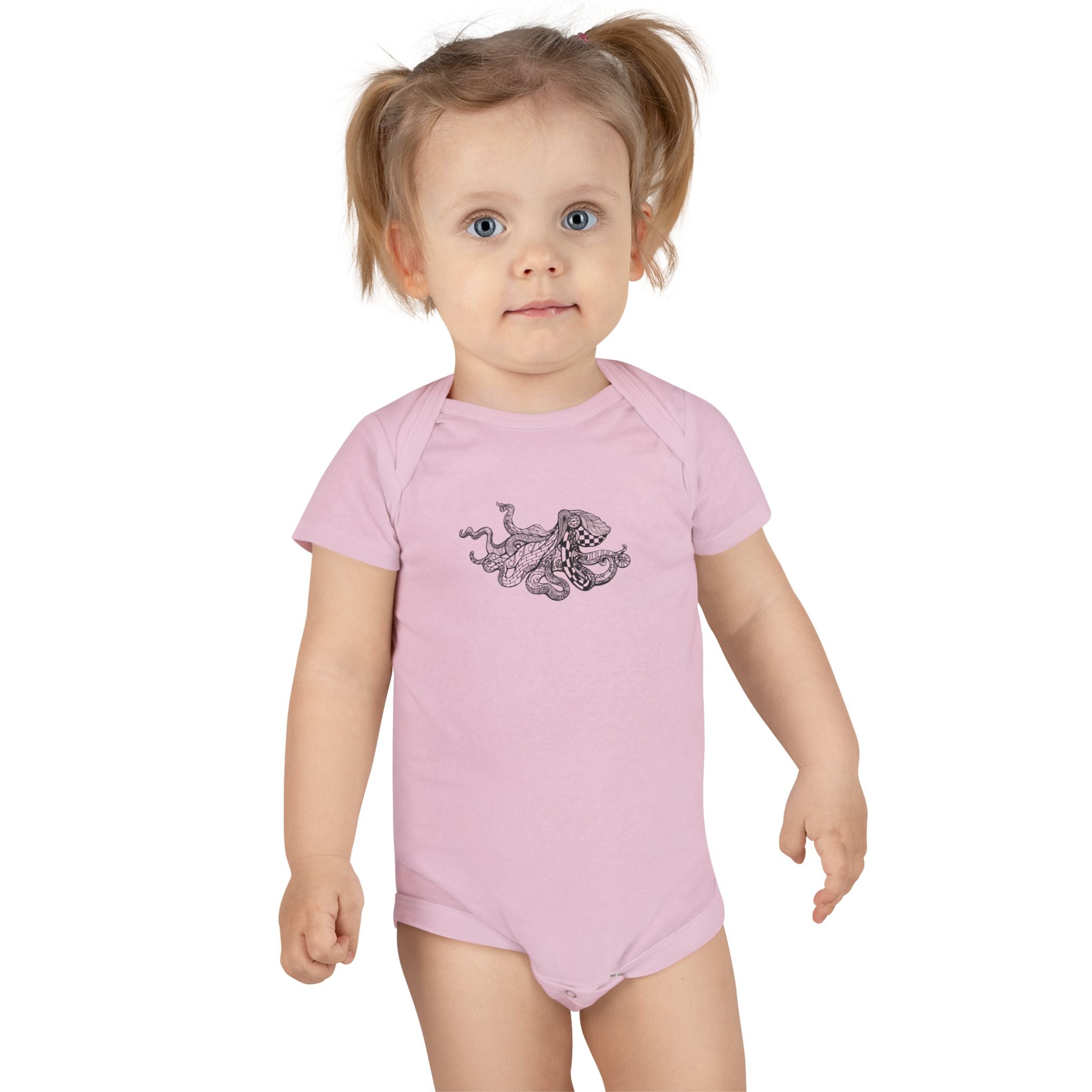 Ventangle Octopus baby cotton onesie image 16