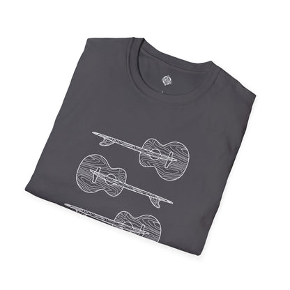 Santa Cruz Guitar Collab Soft Style U.S. Cotton T-Shirt