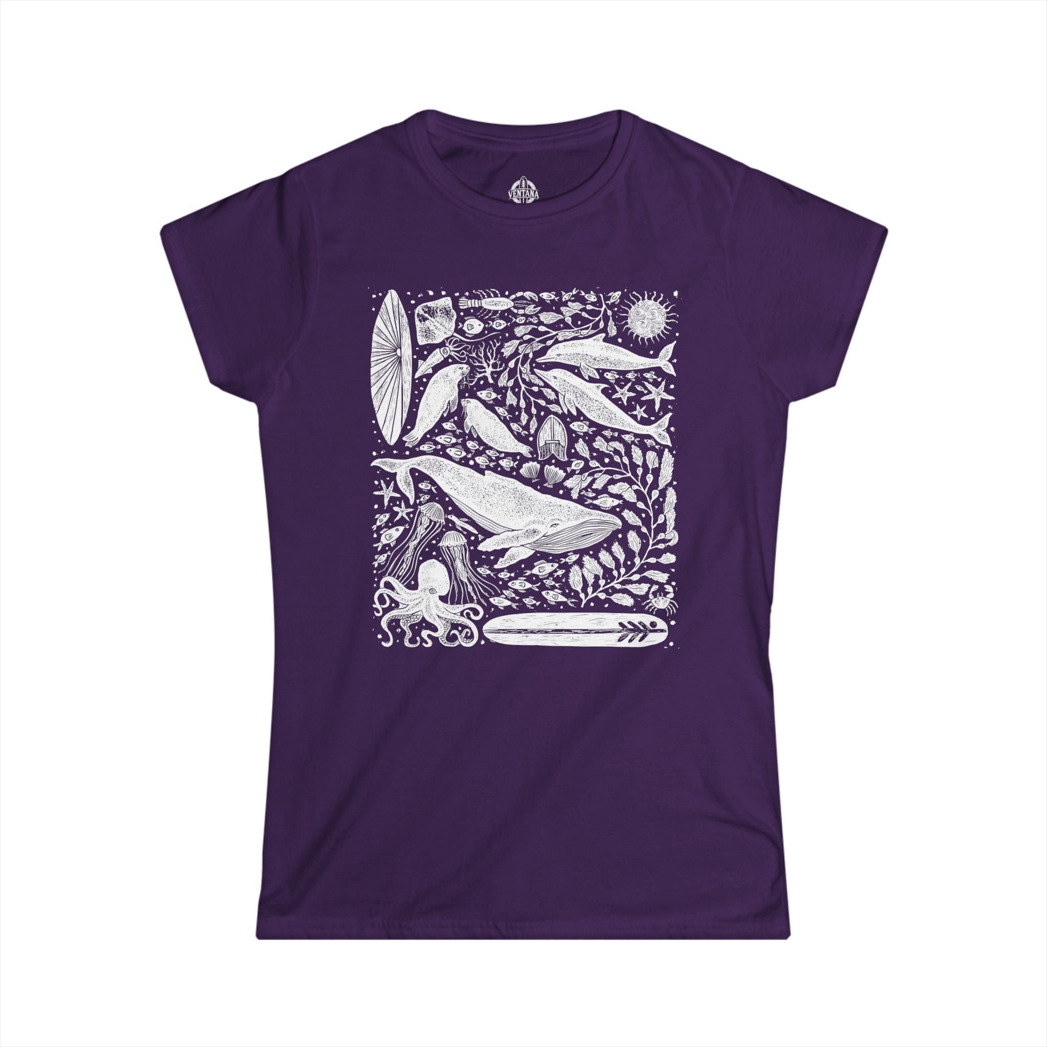 Ventana Marine Life by Lili Arnold women&