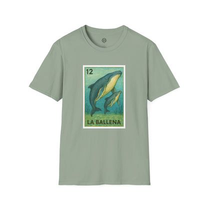 Whale Lotería cotton t-shirt image 8