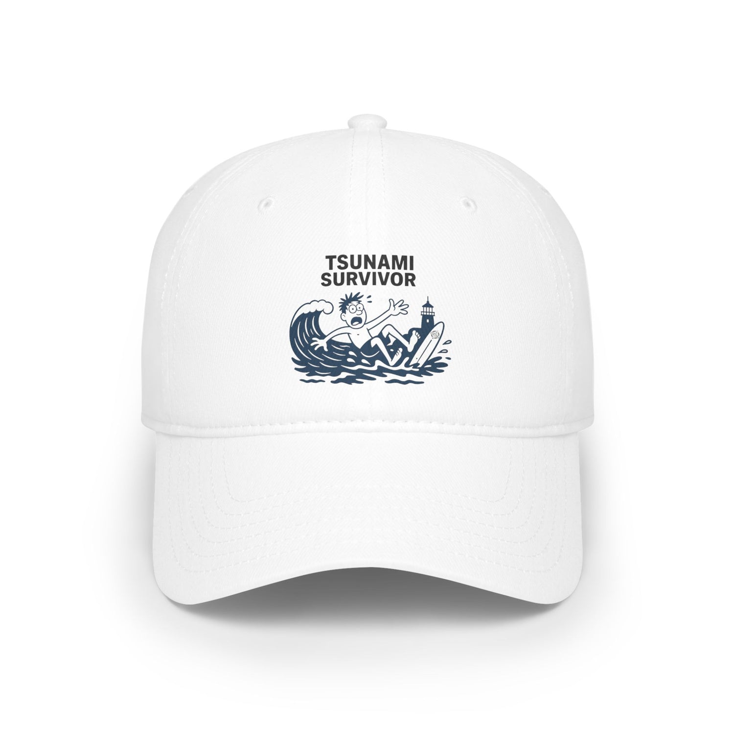 Tsunami Survivor - 100% Cotton Baseball Cap