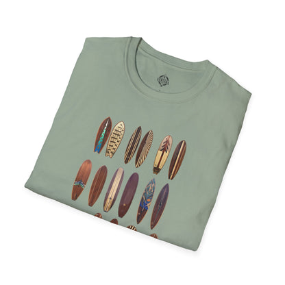Ventana Wooden Surfboards Unisex - Soft Style U.S. Cotton T-Shirt