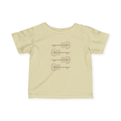 Ventana Santa Cruz Guitar Collab infant cotton t-shirt image 6