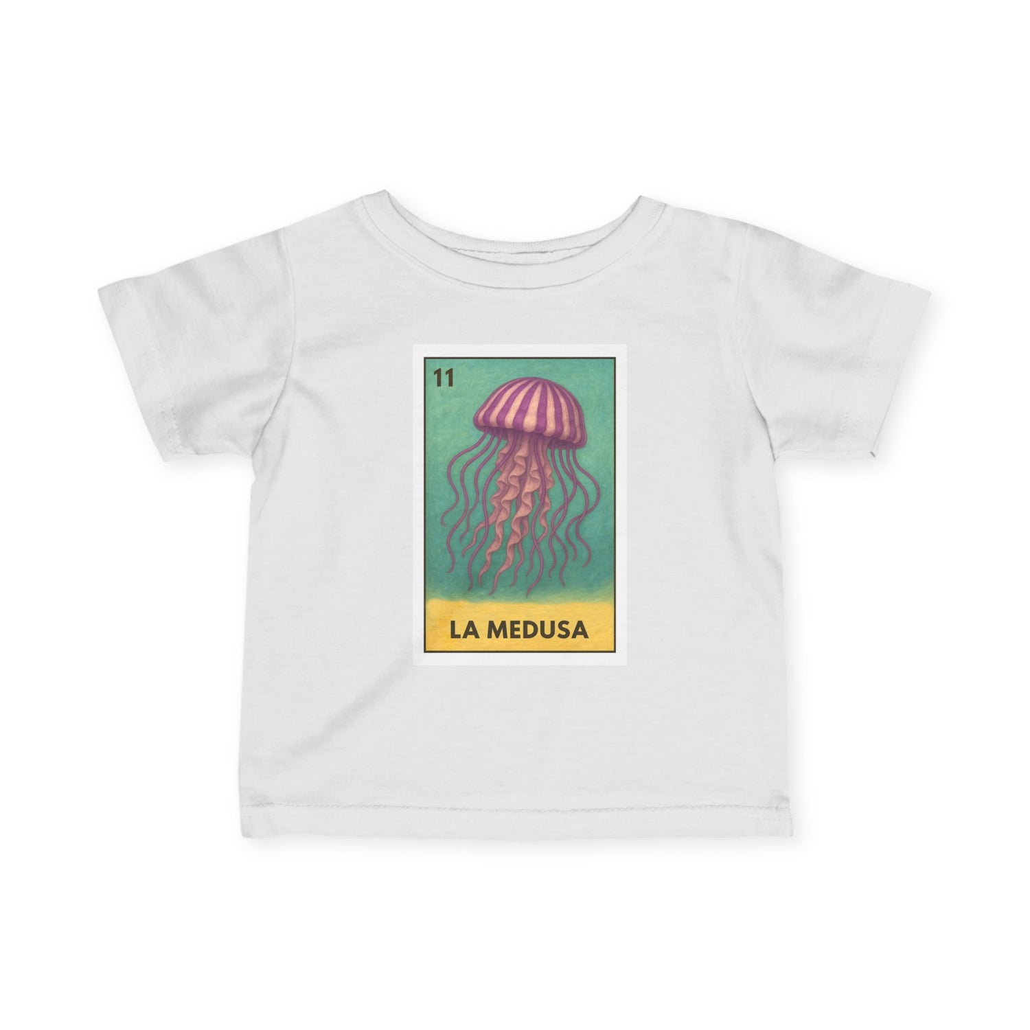 Sea Jelly Lotería infant cotton t-shirt image 9