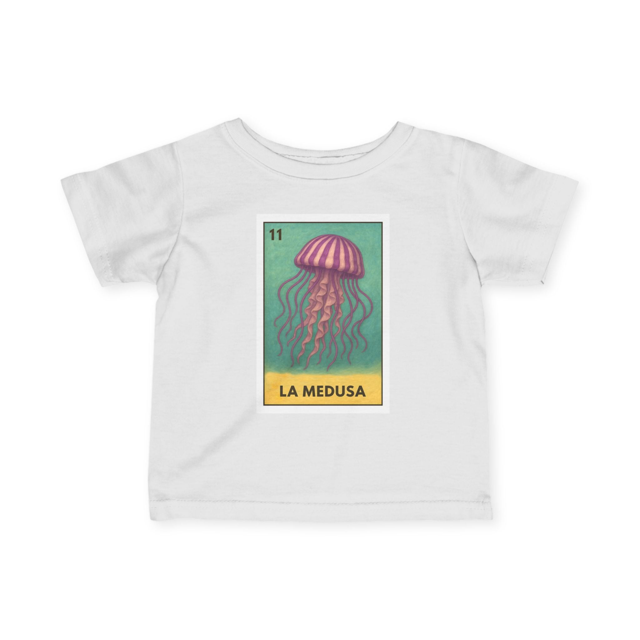 Sea Jelly Lotería infant cotton t-shirt image 9