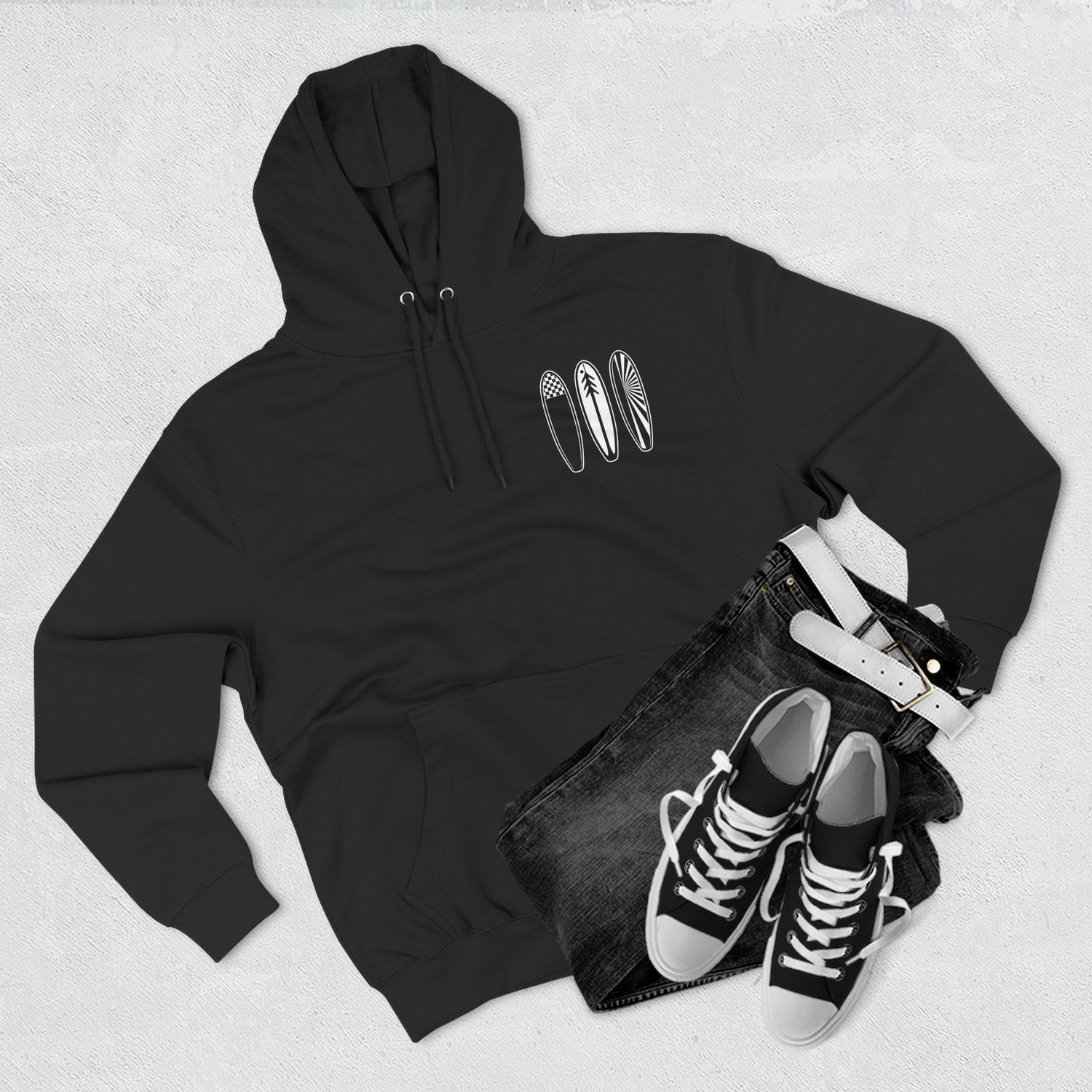 Ventana Three Board Fleece Hoodie