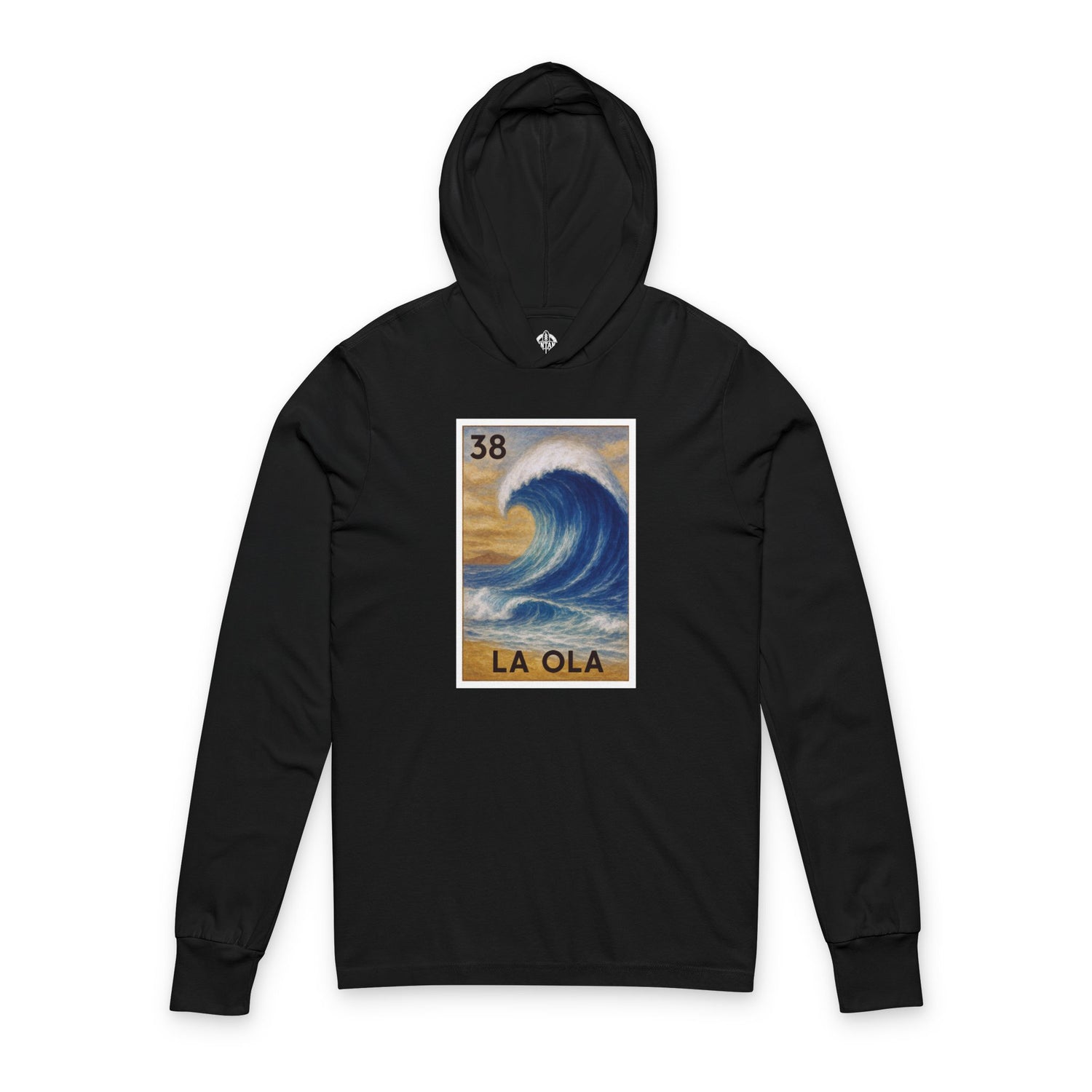 Wave Loteria hooded long sleeve t-shirt image 4