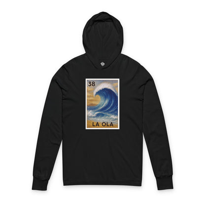 Wave Loteria hooded long sleeve t-shirt image 4