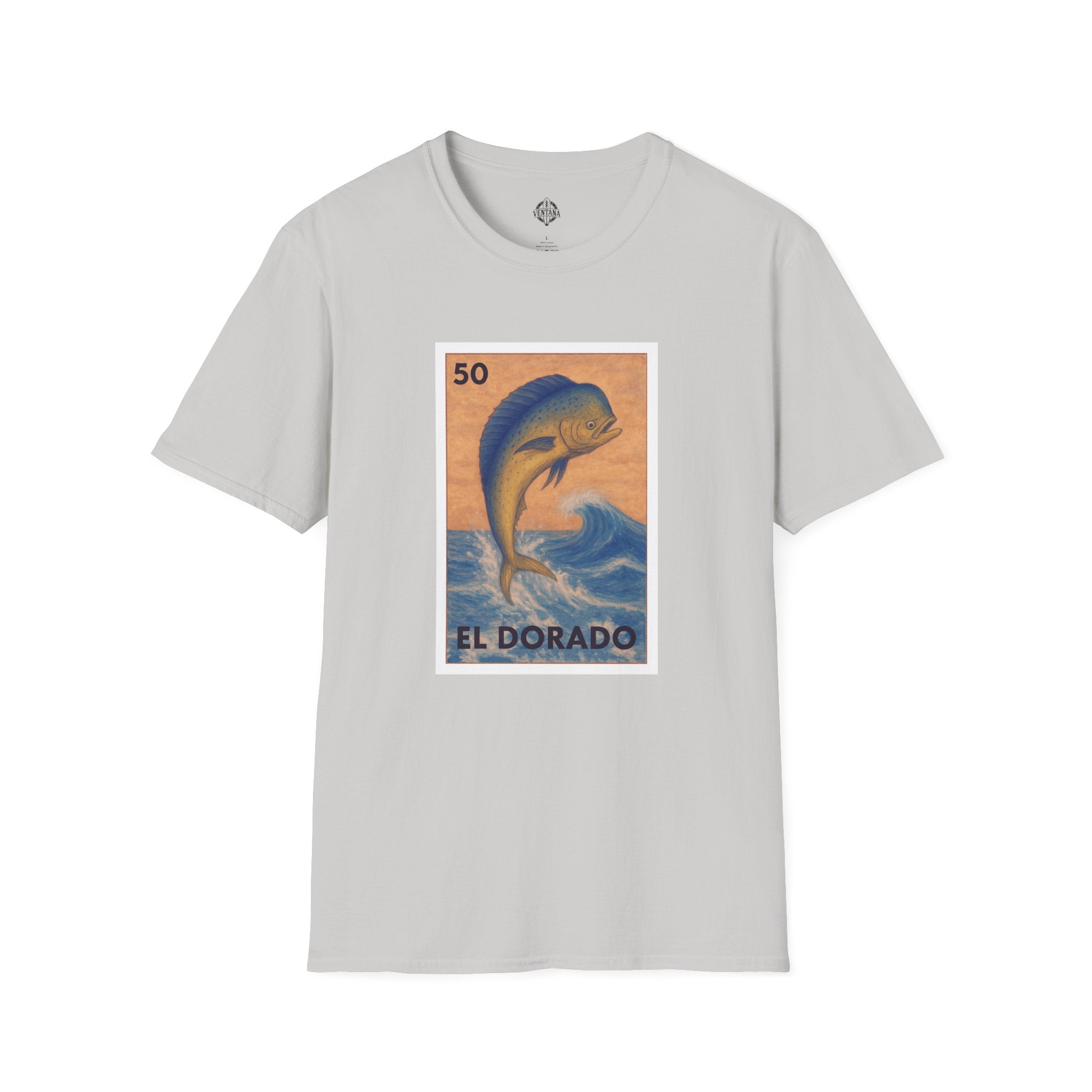Dorado Lotería Unisex - Soft Style U.S. Cotton T-Shirt (El Dorado)