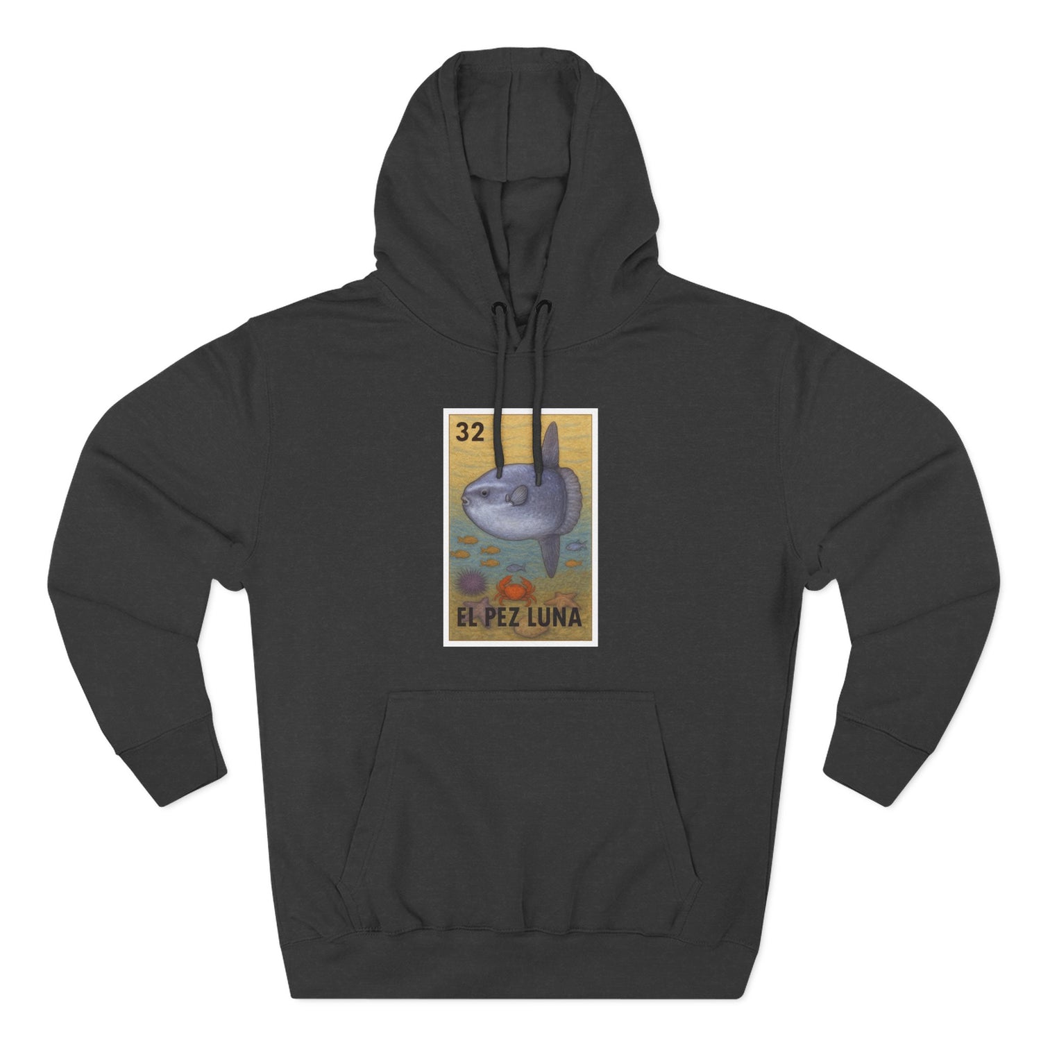 Sunfish Lotería fleece hoodie image 5