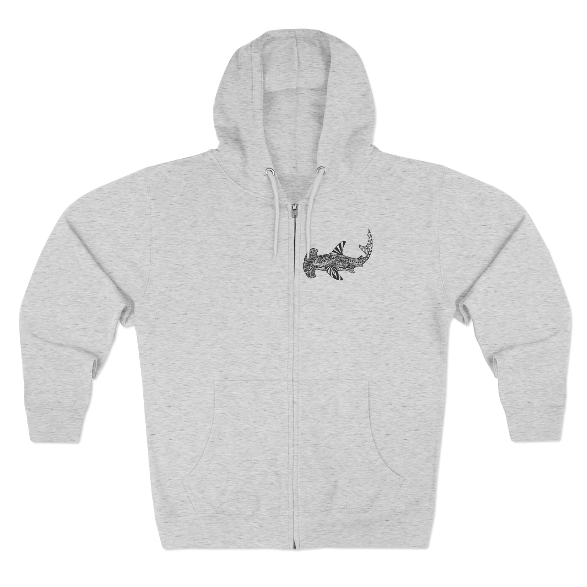 Ventangle Hammerhead zip fleece hoodie image 3