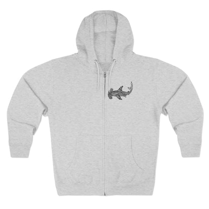 Ventangle Hammerhead zip fleece hoodie image 3