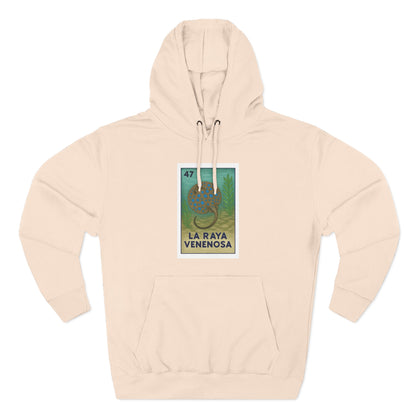 Stingray Lotería fleece hoodie image 7