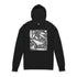 Ventana Marine Life by Lili Arnold cotton hooded long sleeve t-shirt image 4