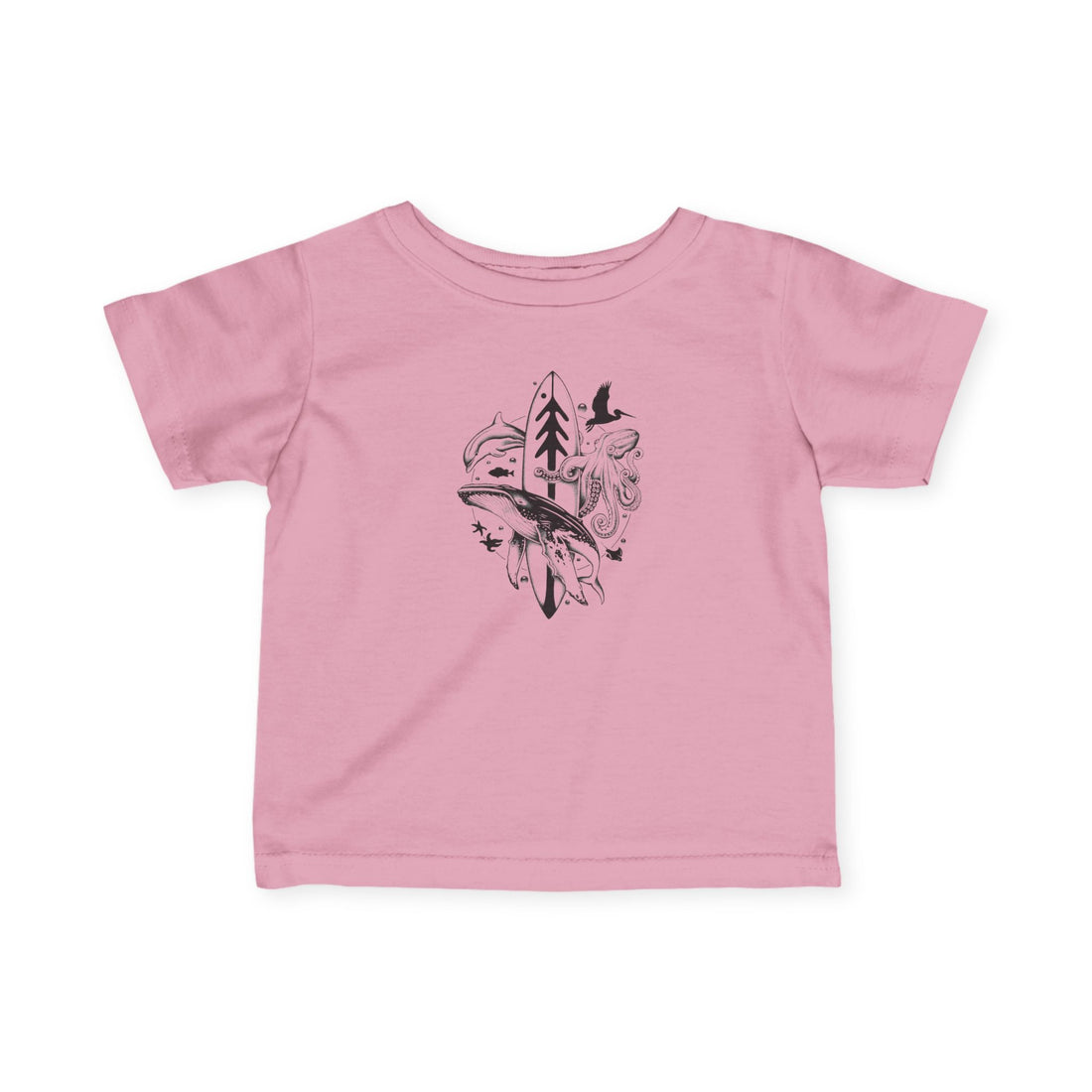 Ventana Monterey Bay by Thiago Bianchini - Infant 100% Cotton T-Shirt