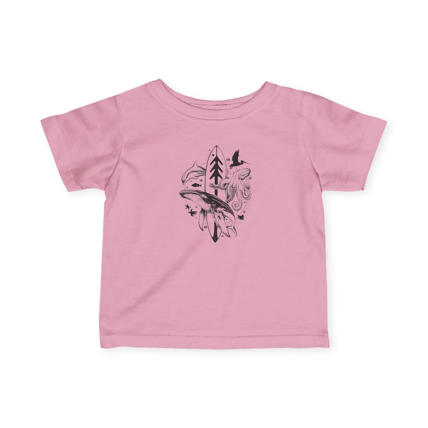 Ventana Monterey Bay by Thiago Bianchini infant cotton t-shirt image 2