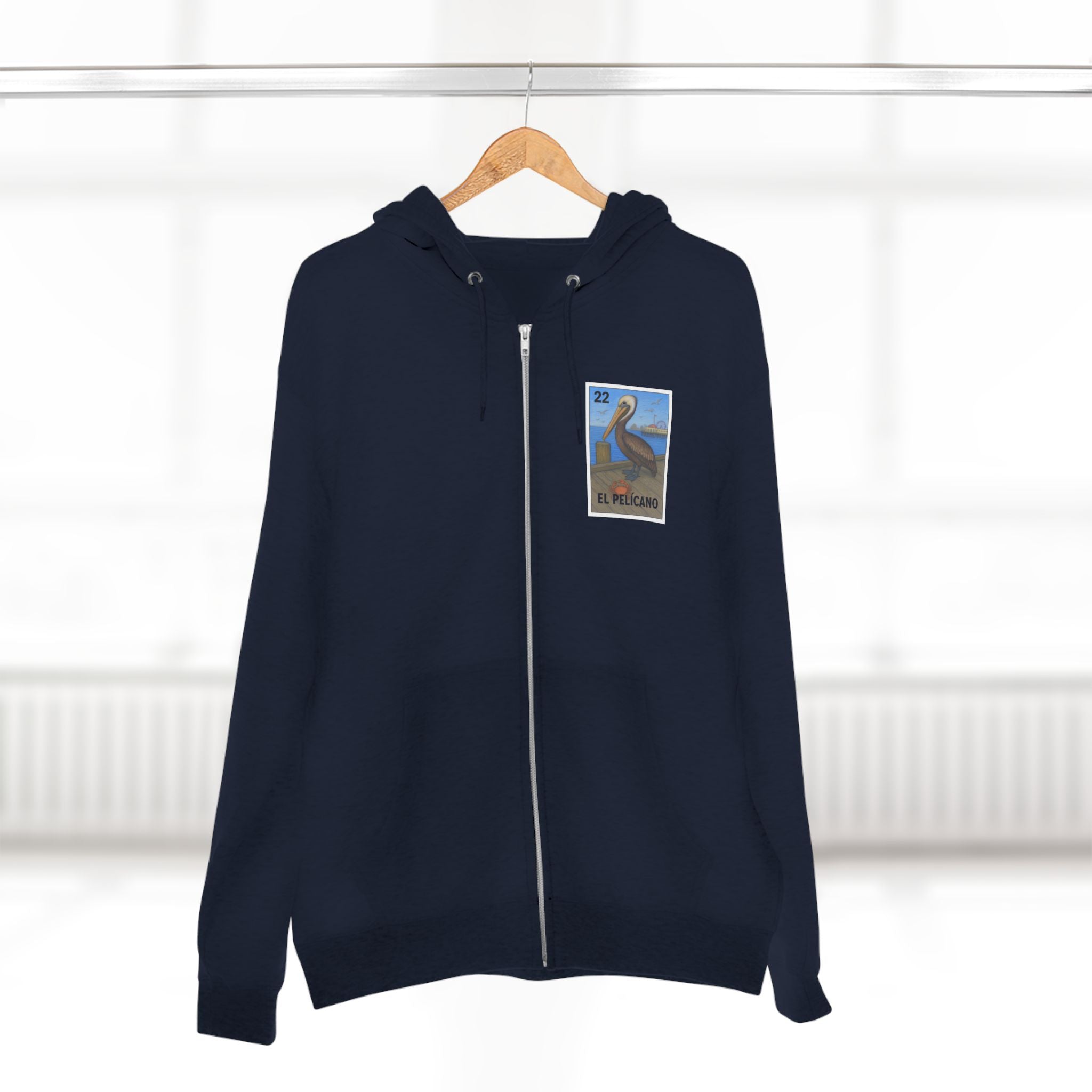 Pelican Lotería Zip Hoodie