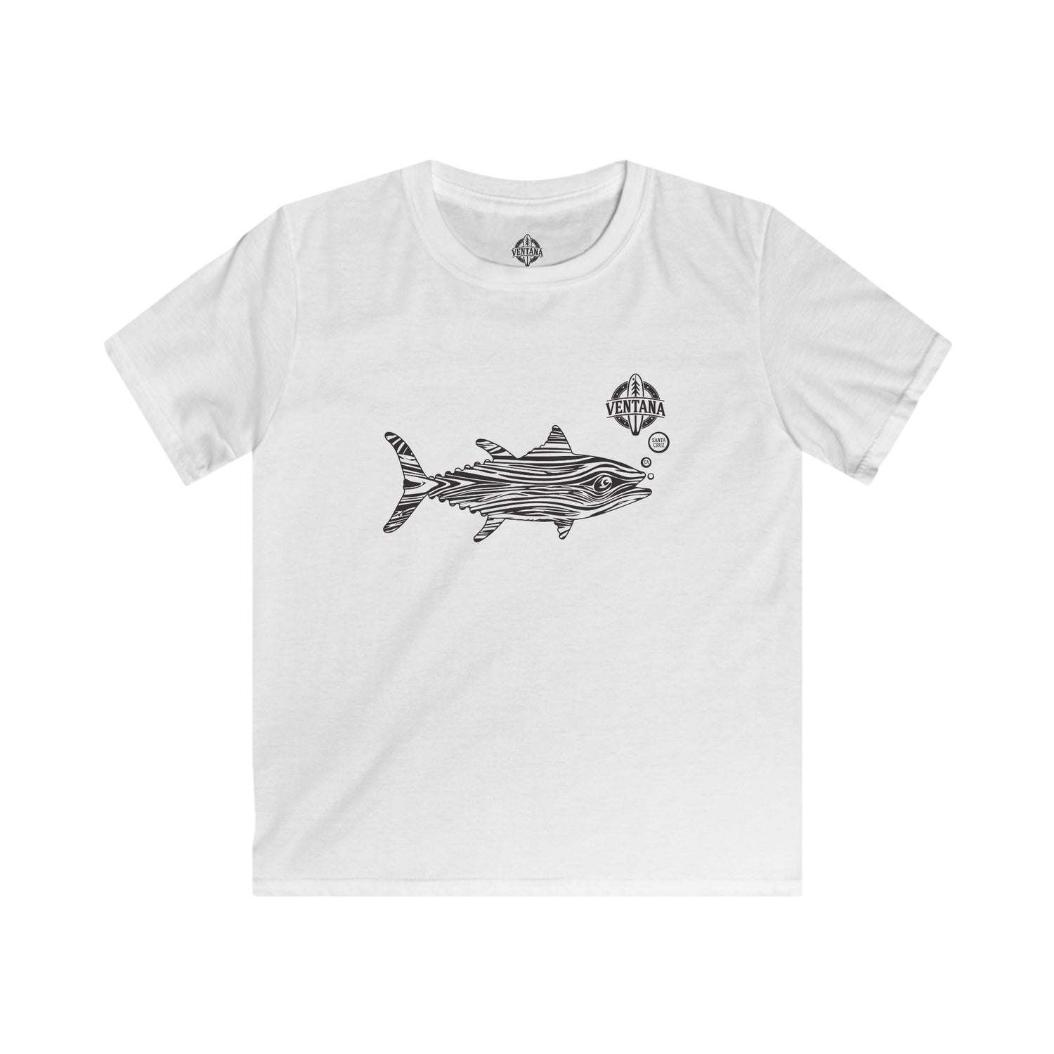 Ventana Wooden Tuna kids soft style t-shirt image 4
