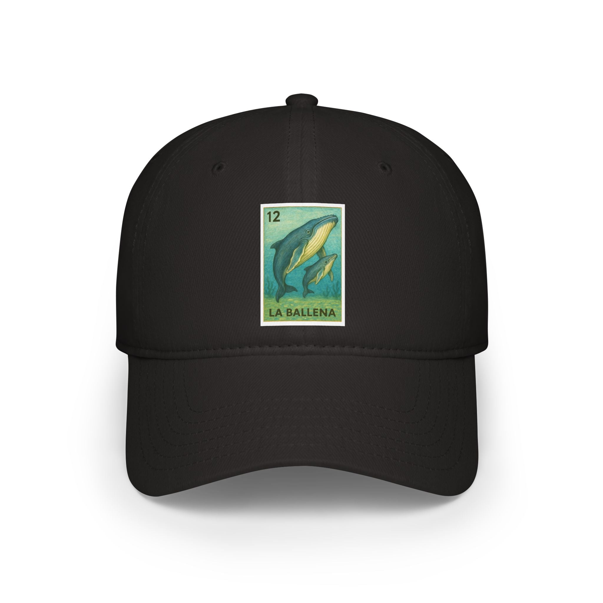 Whale Lotería baseball cap image 4