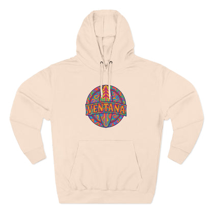 Ventana Psychedelic Treefish Logo fleece hoodie image 8