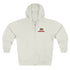 California Surfing Bear Flag zip fleece hoodie image 2