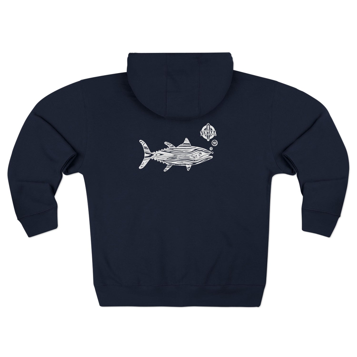 Ventana Wooden Tuna Zip Hoodie