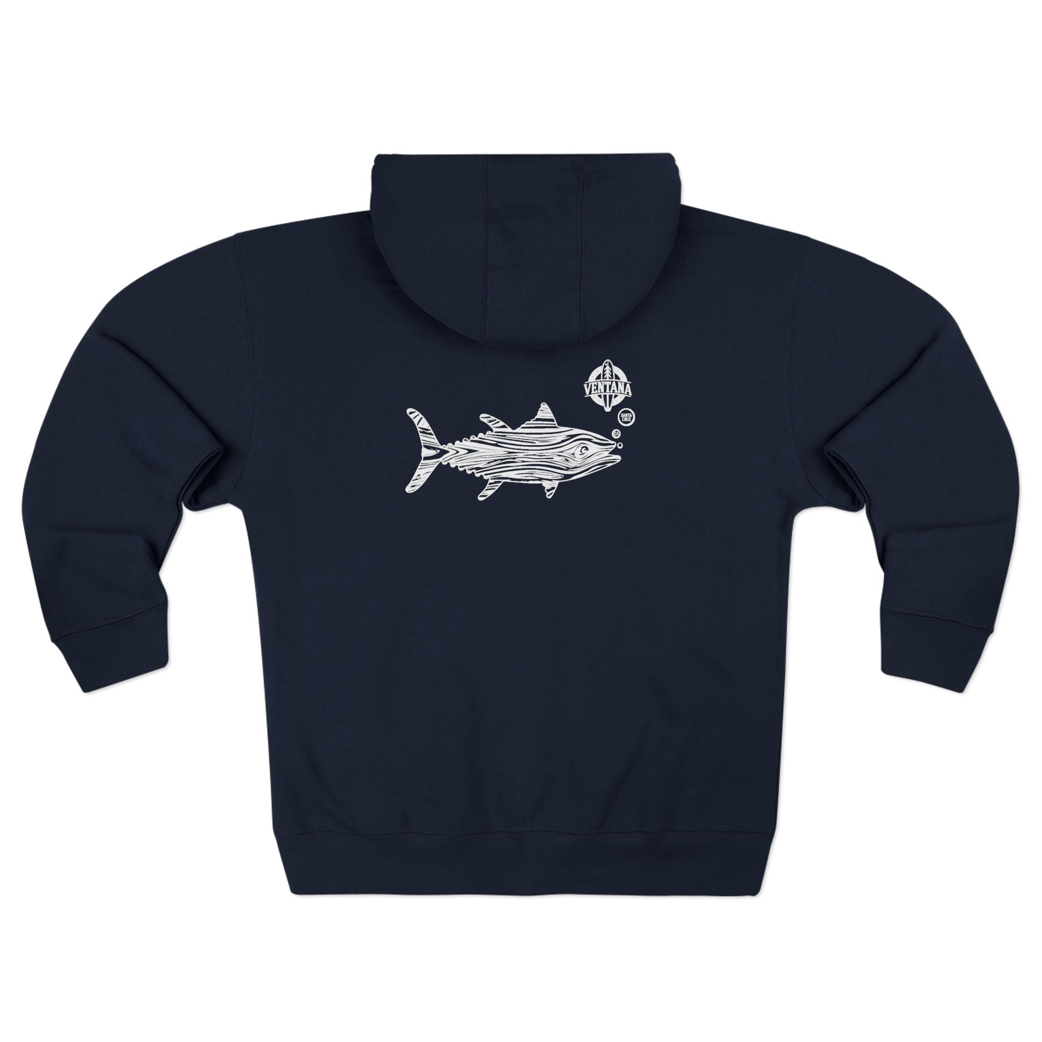 Ventana Wooden Tuna Zip Hoodie