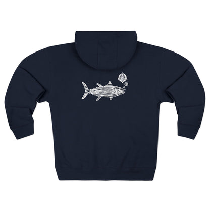 Ventana Wooden Tuna Zip Hoodie