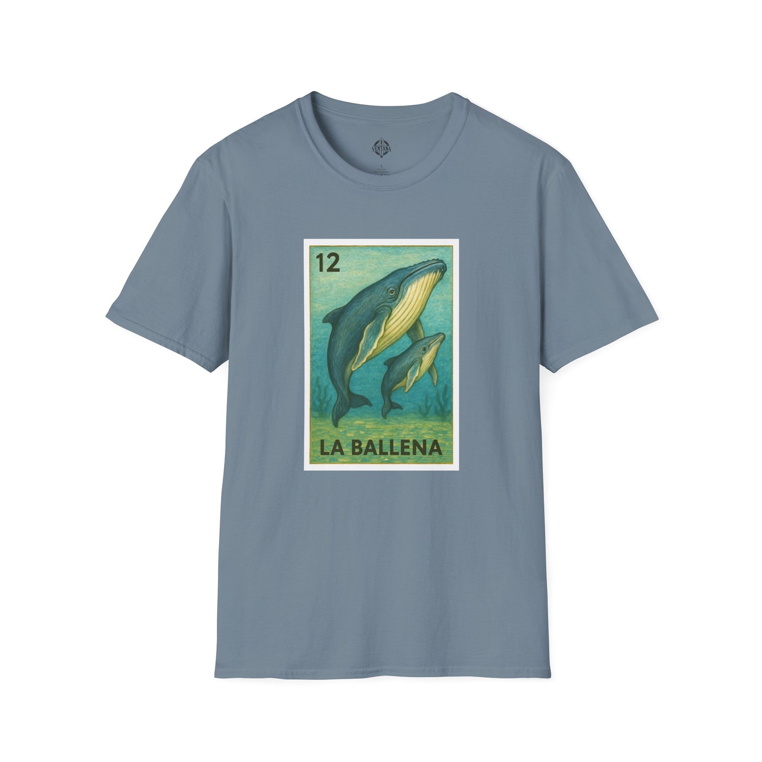 Whale Lotería cotton t-shirt image 10