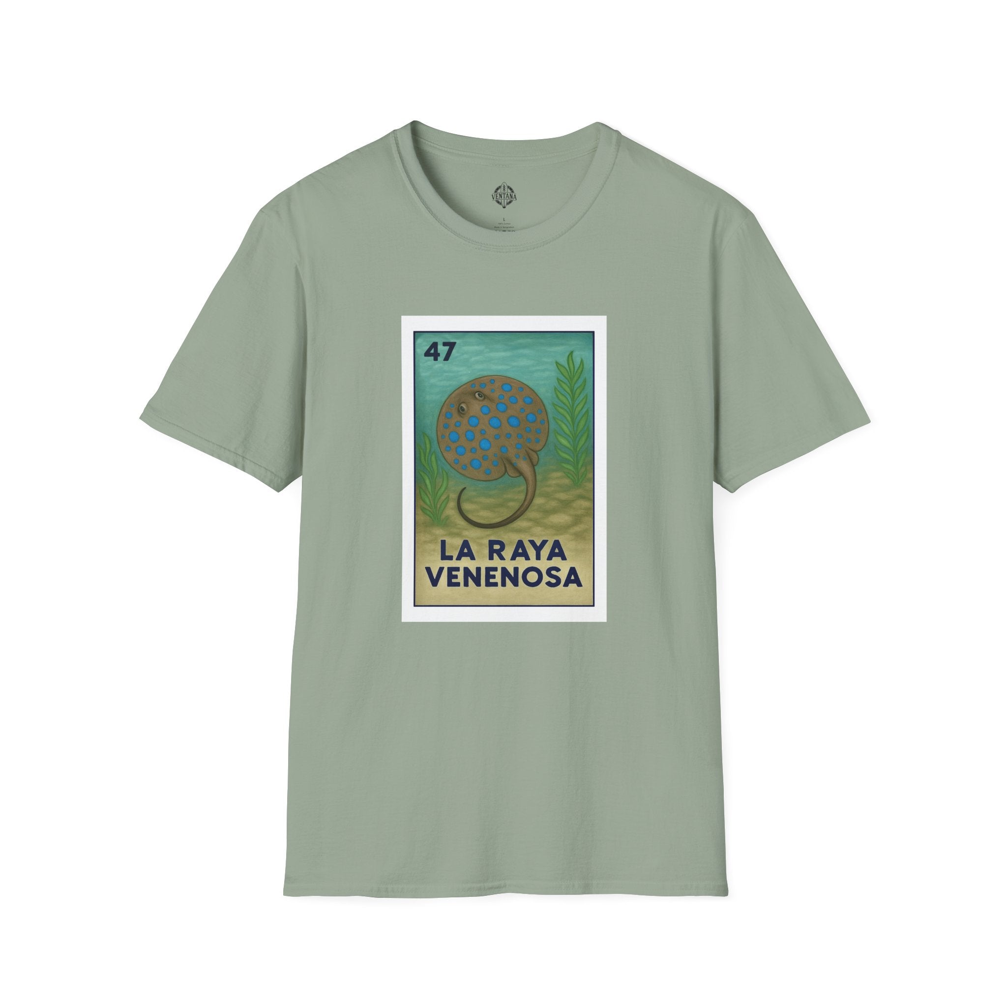 Stingray Lotería cotton t-shirt image 9