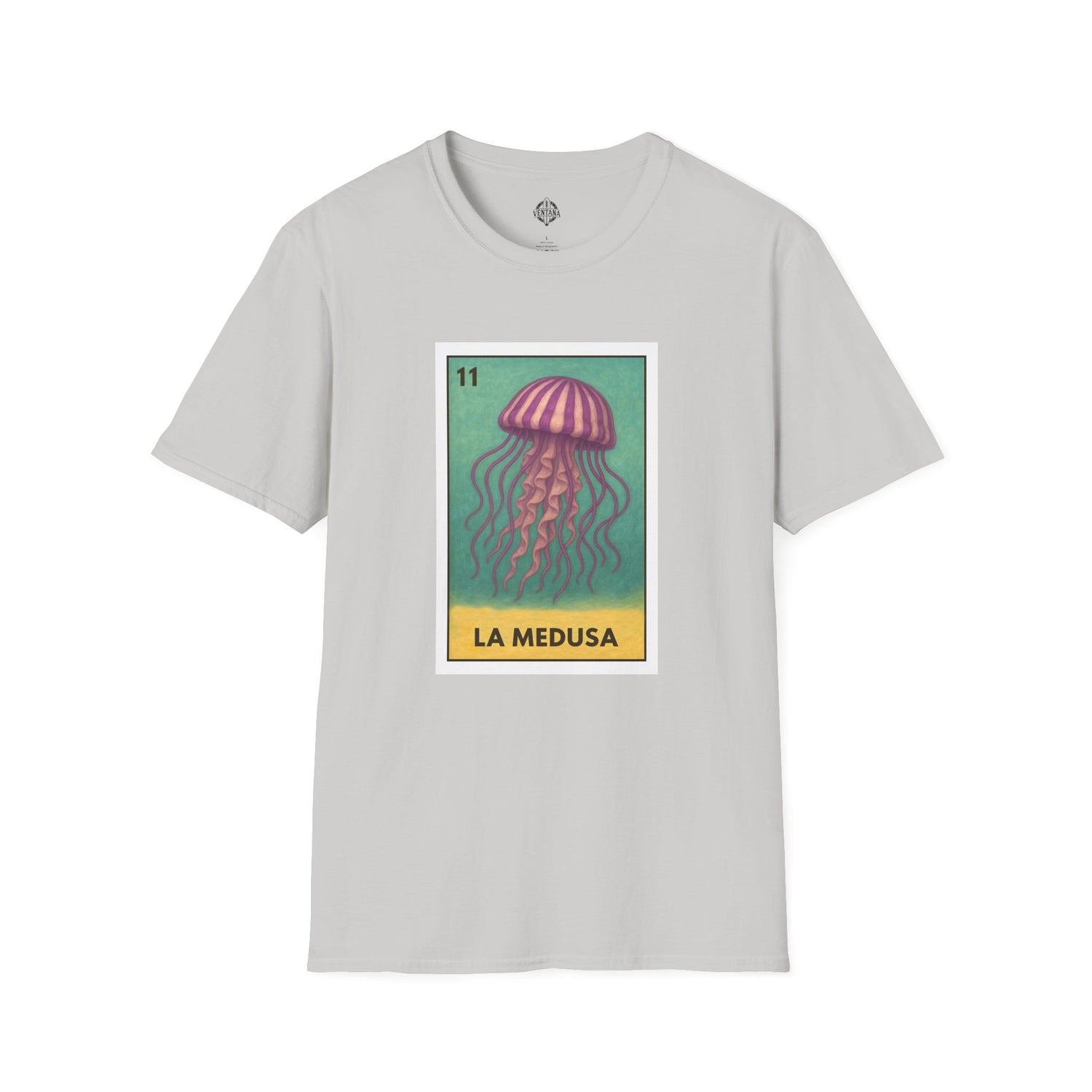 Sea Jelly Lotería cotton t-shirt image 6