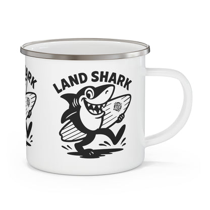 Land Shark Enamel Camping Mug (12oz - small)