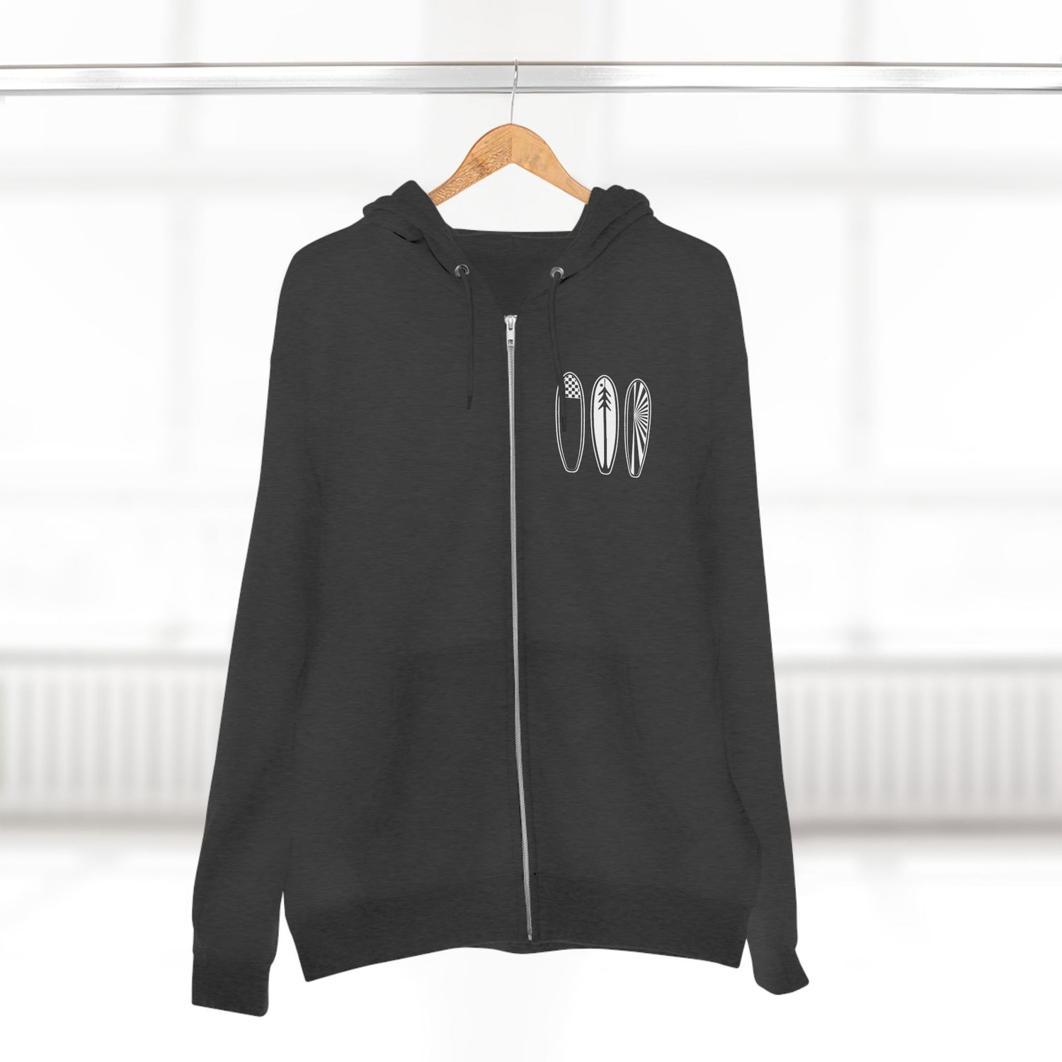 Ventana Three Board zip fleece hoodie image 14