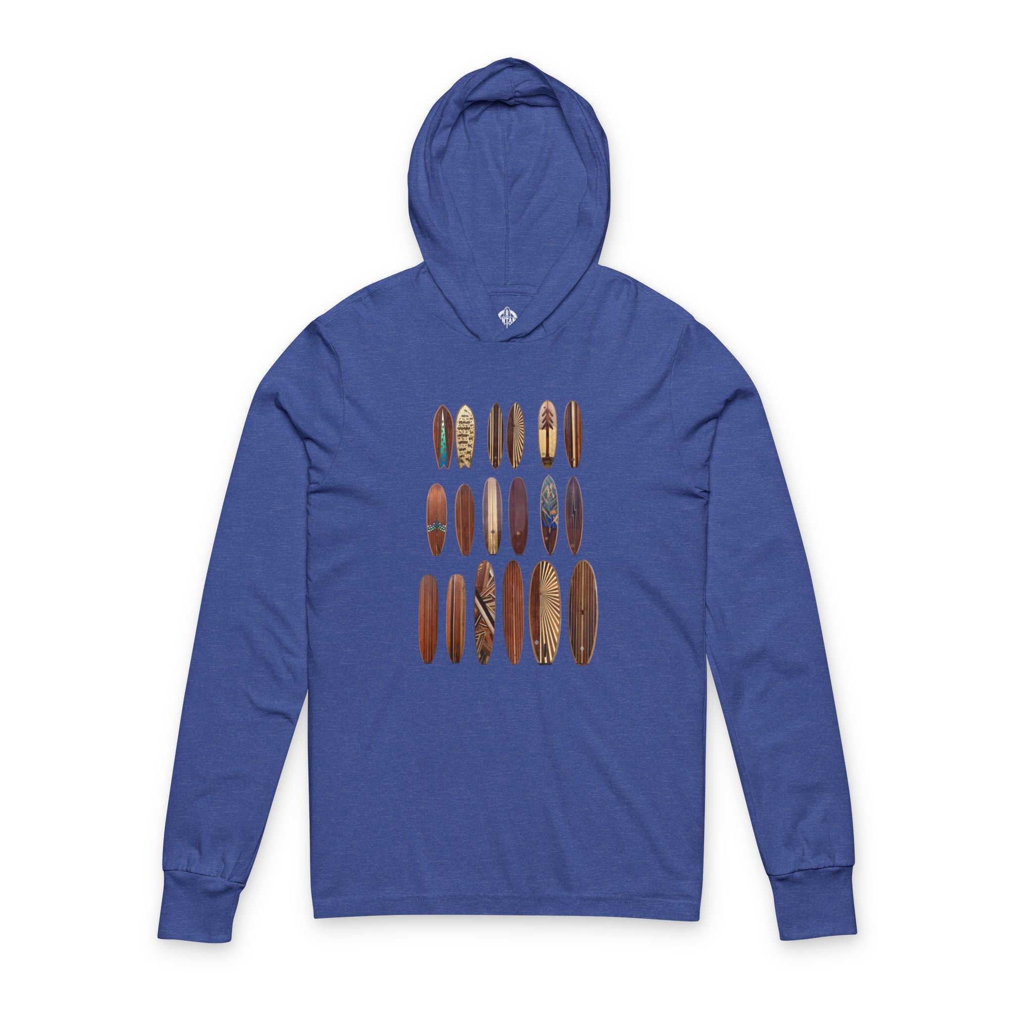 Ventana Wooden Surfboards cotton hooded long sleeve t-shirt image 6