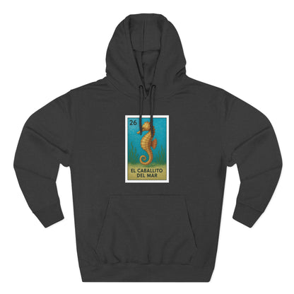 Seahorse Lotería fleece hoodie image 4
