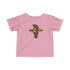 Surfing Grizzly Bear by Fabian Lavater infant cotton t-shirt image 2