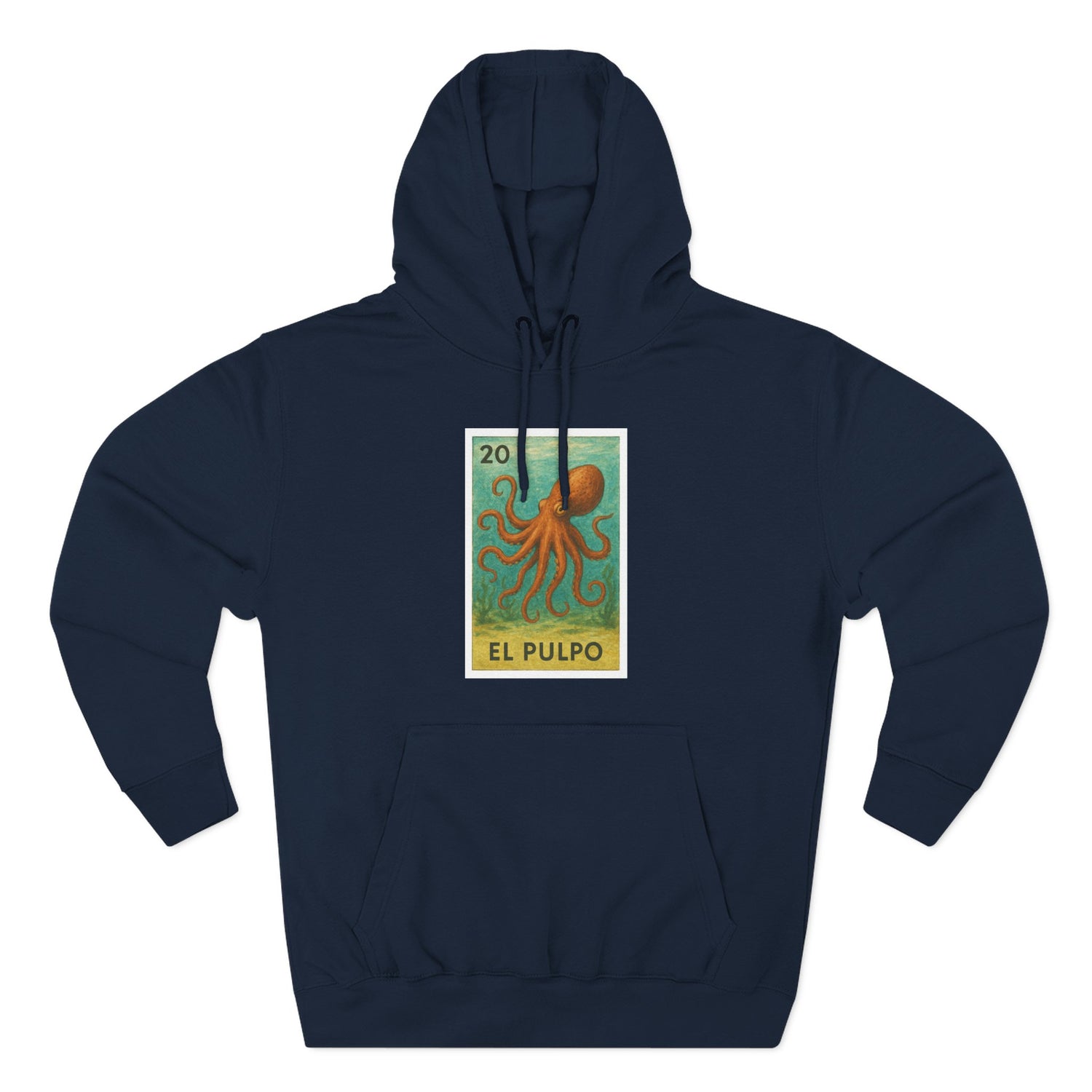 Octopus Lotería cotton t-shirt image 1