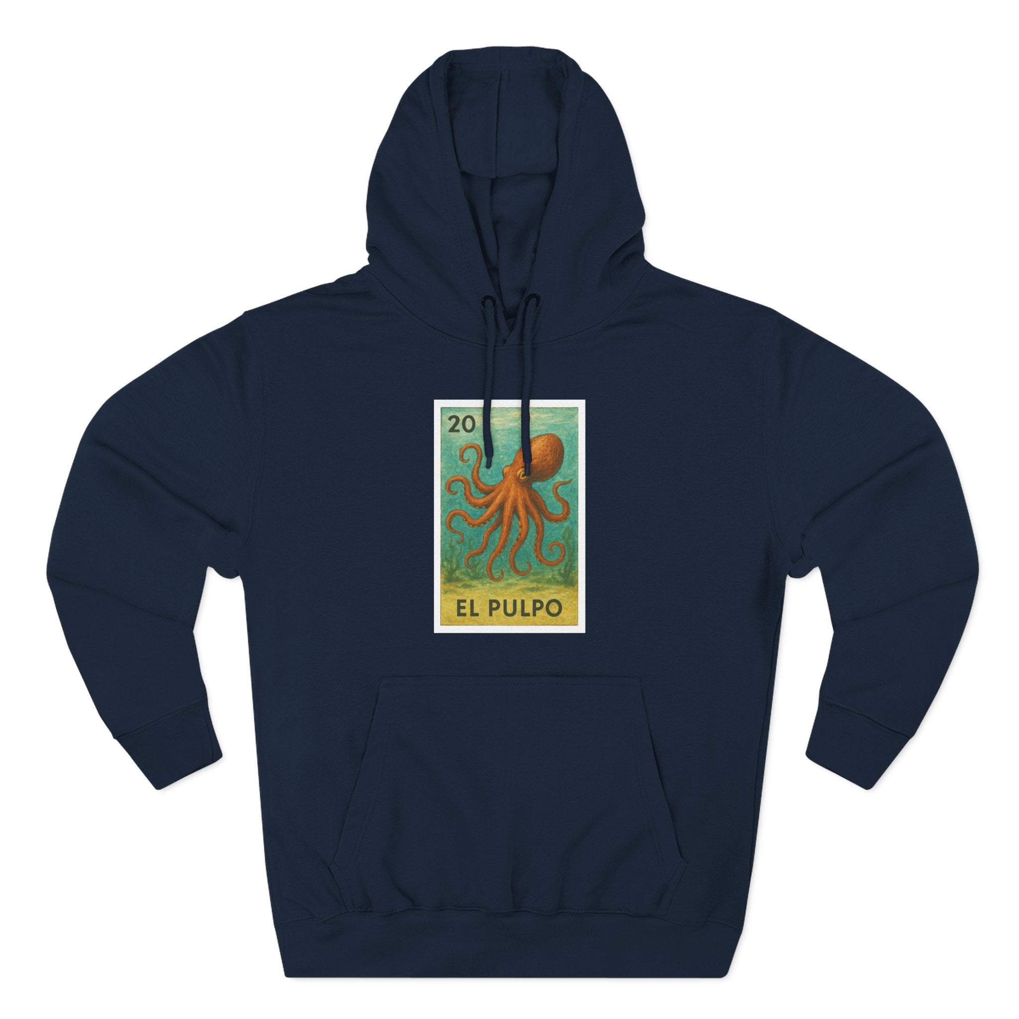 Octopus Lotería cotton t-shirt image 1