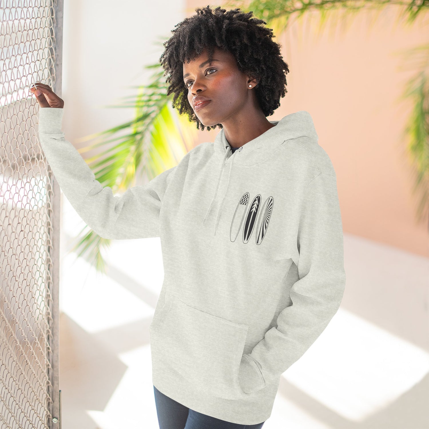 Ventana Three Board Fleece Hoodie