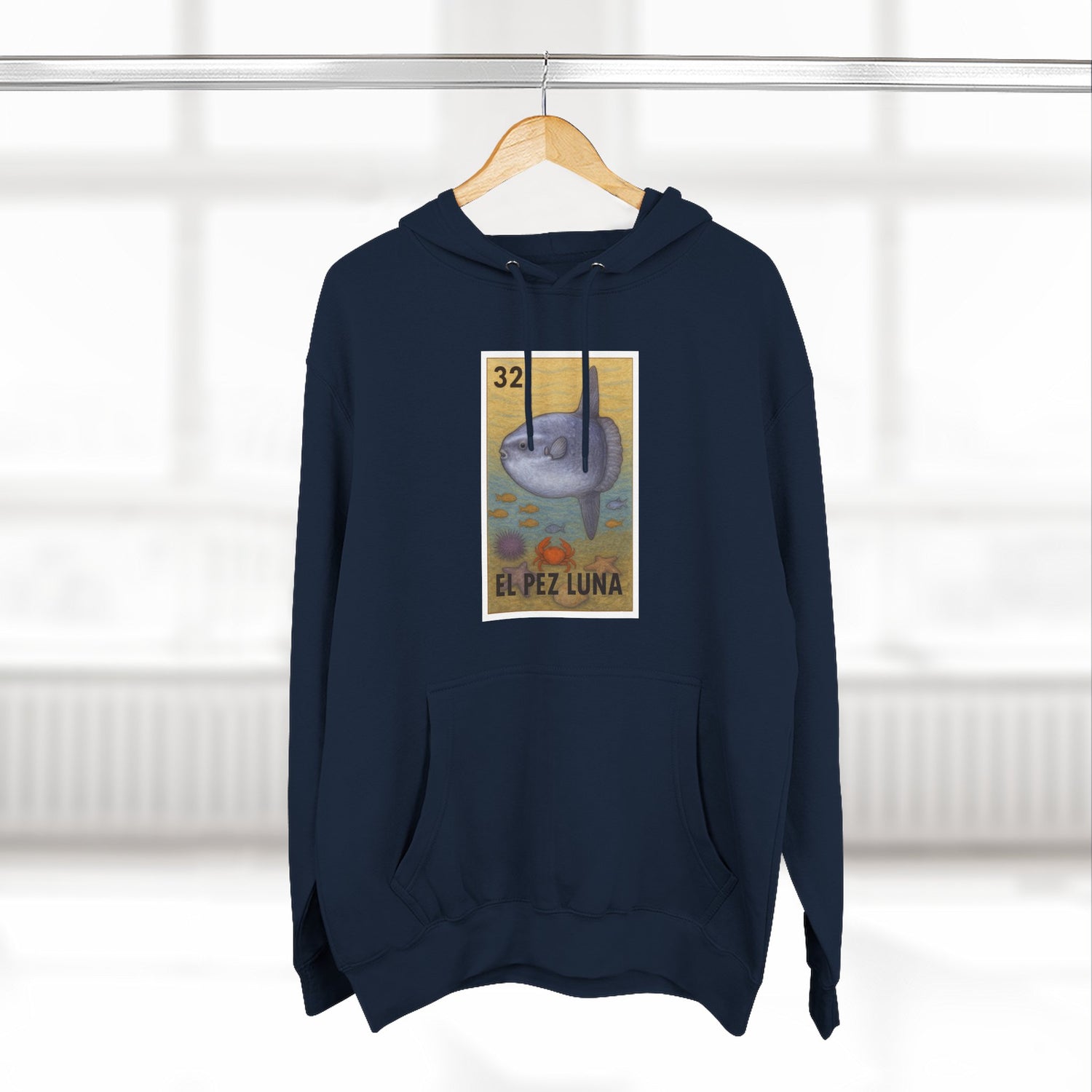 Sunfish Lotería Fleece Hoodie