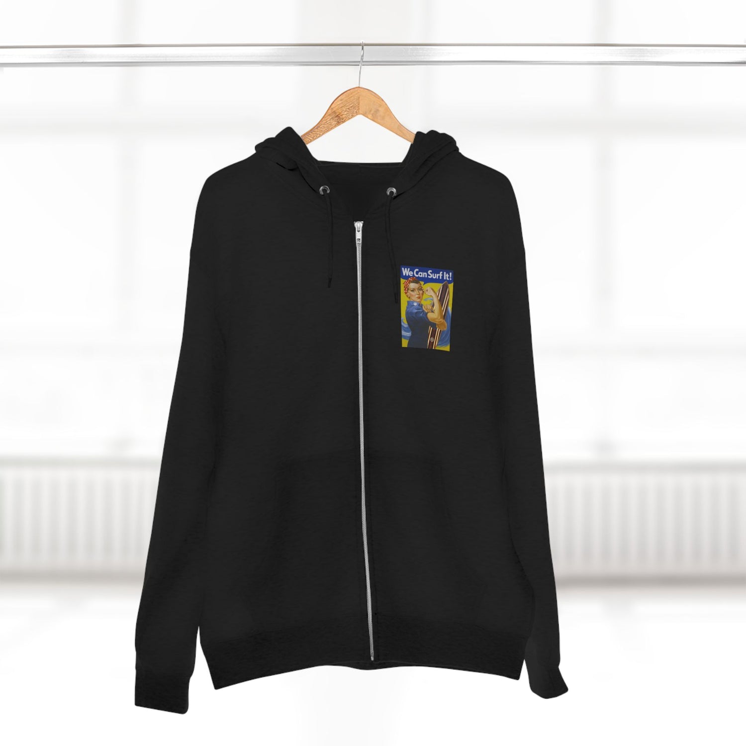 Rosie the Surfer zip fleece hoodie image 19