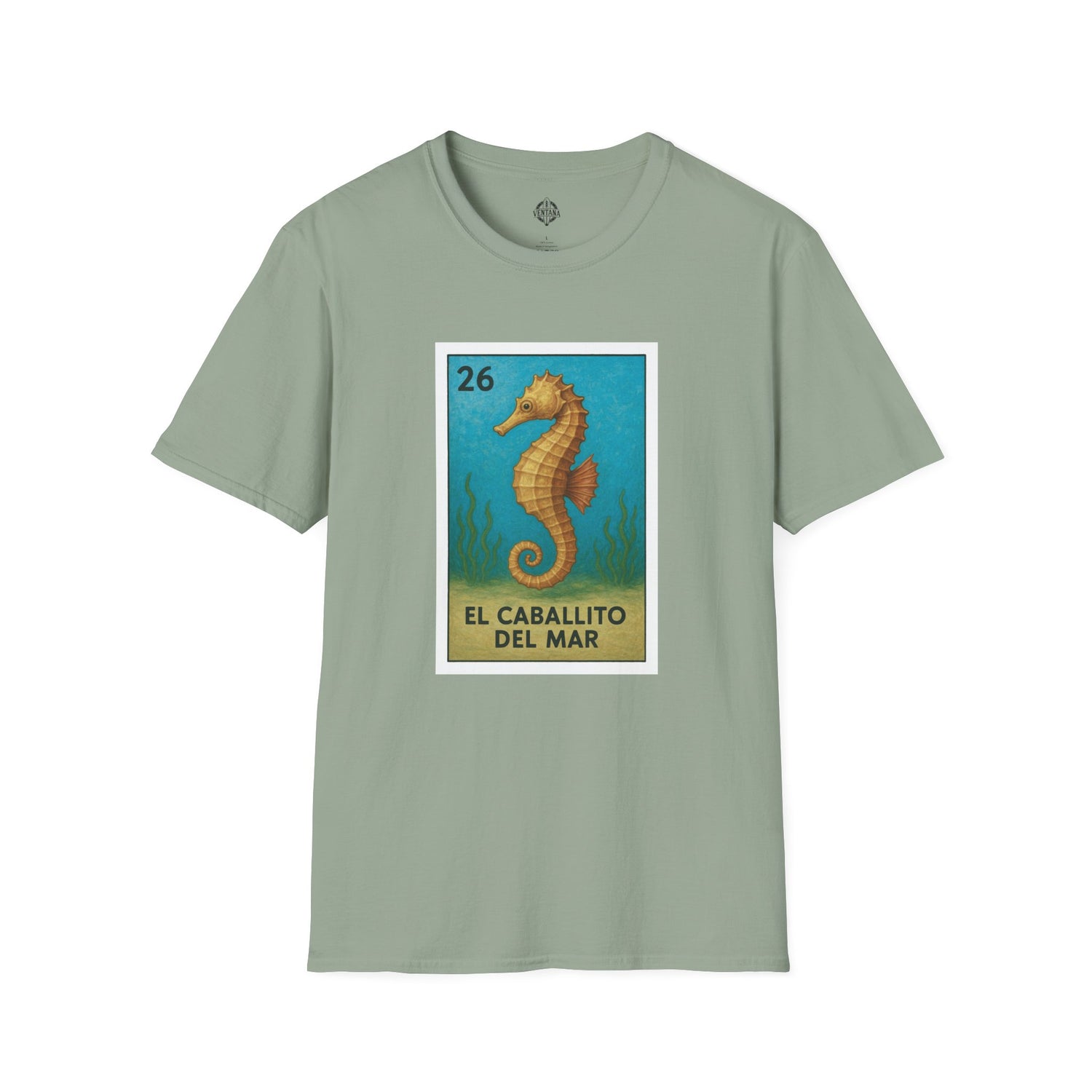 Seahorse Lotería cotton t-shirt image 9