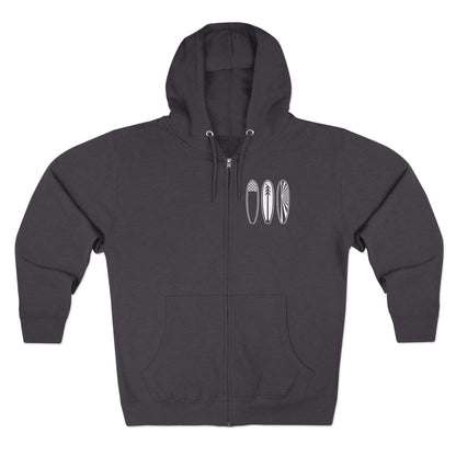 Ventana Three Board zip fleece hoodie image 4