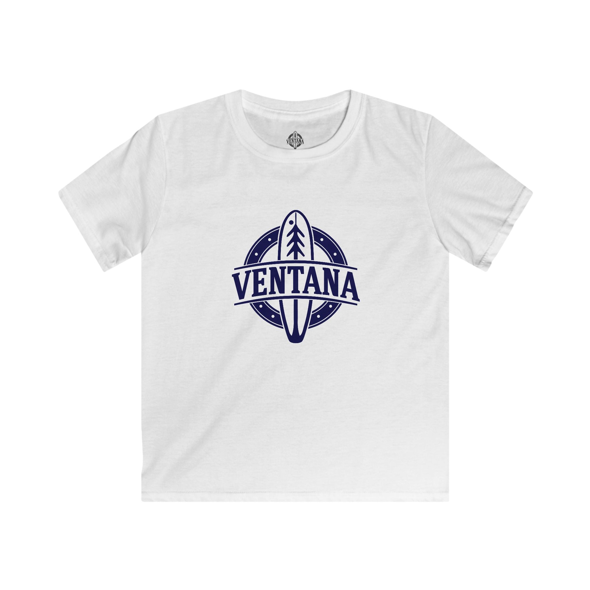 Ventana Psychedelic Treefish Logo kids soft style t-shirt image 4