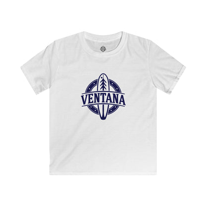 Ventana Psychedelic Treefish Logo kids soft style t-shirt image 4