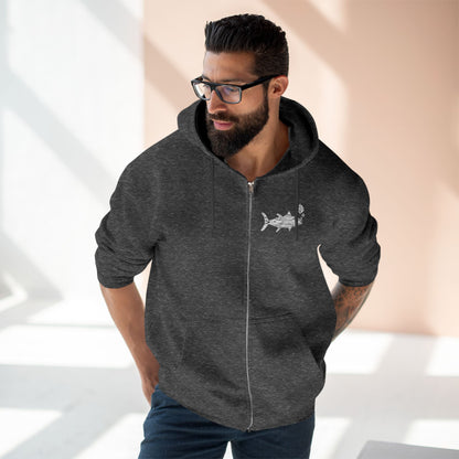 Ventana Wooden Tuna zip fleece hoodie image 16