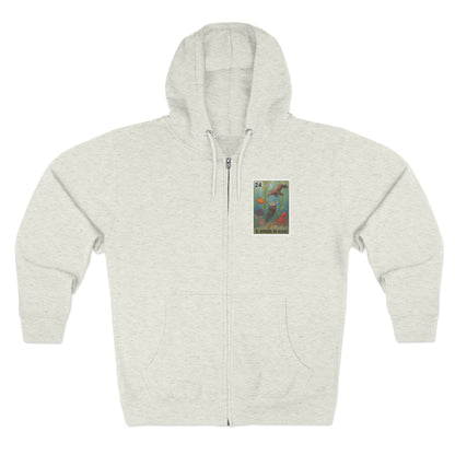 Kelp Forest Lotería zip fleece hoodie image 2