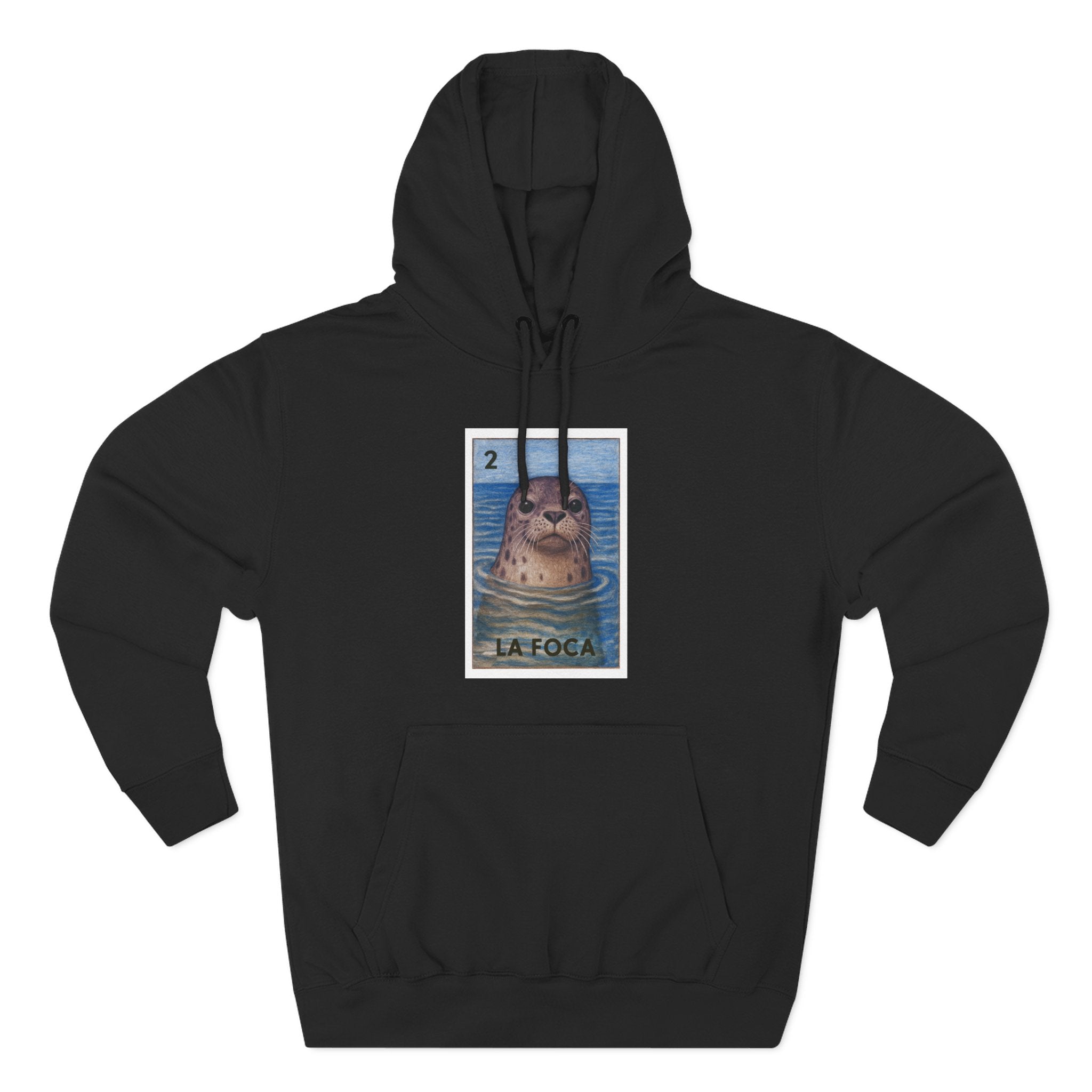 Seal Lotería fleece hoodie image 6